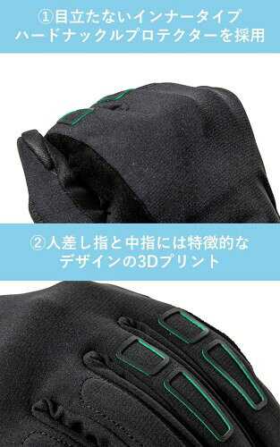 山城(yamashiro) IDEAL アイディール バイク用 ウィンター グローブ 防寒 透湿 防...