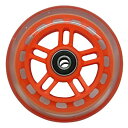 JD RAZOR 4インチ ホイール リム色付 ホイール(ベアリング付) ORANGE