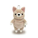 モリサカグローバル もちちわわ mini クリーム 7×5×14cm チワワ ぬいぐるみ 癒し もちもち手触り かわいい 動物 もちシリーズ MOCI-0088CR