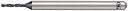オーエスジー 極小径・精密加工用WXコート超硬ドリルスタブ形 直径0.28mm 全長38mm 溝長1.5mm シャンク径3mm WX-MS-GDS 0.28(3...