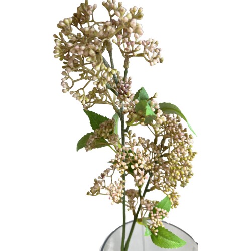 キューフラ(Q-FLA) 造花 アーティシャル フラワー 山の実 ピンク アレンジメント ...