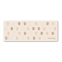 アローン(Allone) ゲーミングデスクマット #Unipo Q-LiA モコモカ 140×0.3×60cm ほつれ防止のステッチ加工 裏面滑り止め加工 e-...