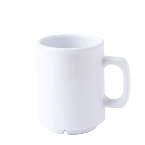 Thunder Group マグカップ 約240ml 丈夫な業務用 メラミン食器 コップ シンプル プラスチック 割れにくい 食洗機対応 白 ホワイト CR9010W mannishboy-24820313 マニッシュボーイ パッケージ画像