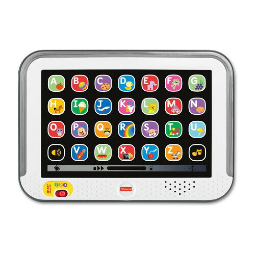 フィッシャープライス(fisher price) えいごで学ぼう わんわんのABCタブレット 赤ちゃん・幼児おもちゃ 知育・学習玩具 早期発育・アクティビティ玩具・ 英語 ・外国語 1歳から グレー HVY74 【内容】赤ちゃんが押す28個の「アプリ」ボタンで、ライト、歌、サウンド、文字、言葉、動物などに関するフレーズが起動します。 スマートステージ搭載により、お子さまの発達に最適なレベルを選択できます。100以上の歌、音、フレーズでアルファベット、身近なもの、動物などを教えます。マルチカラーのライトが光り、ビートに合わせて歌が流れます。 【原産国】中国 【対象年齢】12-36カ月?　【電池】単4×3(テスト用電池付) 【安心と安全への取り組み】フィッシャープライスのおもちゃは欧州もしくは米国玩具安全基準に合わせて作られています。安全性と耐久性を重要視しているので、安心して楽しく遊んで頂けます。 【プレゼントに最適】出産祝い、誕生日などにピッタリ。 「五感」 「創造力」 「好奇心」 「思考力」を育む力をサポートします。女の子や男の子のお子様にきっと喜ばれます。 商品紹介 【内容】赤ちゃんが押す28個の「アプリ」ボタンで、ライト、歌、サウンド、文字、言葉、動物などに関するフレーズが起動します。 スマートステージ搭載により、お子さまの発達に最適なレベルを選択できます。 100以上の歌、音、フレーズでアルファベット、身近なもの、動物などを教えます。マルチカラーのライトが光り、ビートに合わせて歌が流れます。 【原産国】中国 【対象年齢】12-36カ月 【電池】単4×3(テスト用電池付) 【安心と安全への取り組み】フィッシャープライスのおもちゃは欧州もしくは米国玩具安全基準に合わせて作られています。安全性と耐久性を重要視しているので、安心して楽しく遊んで頂けます。 【プレゼントに最適】出産祝い、誕生日などにピッタリ。 「五感」 「創造力」 「好奇心」 「思考力」を育む力をサポートします。女の子や男の子のお子様にきっと喜ばれます。 【フィッシャー ■プライス】フィッシャープライスは1930年にアメリカで誕生しました。以来、私たちはお子様が夢中になり、想像力を刺激するおもちゃ作りを続けてきました。 フィッシャープライスのおもちゃ作りの基準は、創立当初から90年経った今でも変わりません。 1、遊んで楽しいこと　2、工夫があること　3、耐久性があること　4、価値が高いこと　5、動きがあること 安全警告 特に無し 商品コード20081734469商品名フィッシャープライス(fisher price) えいごで学ぼう わんわんのABCタブレット 赤ちゃん・幼児おもちゃ 知育・学習玩具 早期発育・アクティビティ玩具・ 英語 ・外国語 1歳から グレー HVY74型番HVY74カラー【1】タブレット※他モールでも併売しているため、タイミングによって在庫切れの可能性がございます。その際は、別途ご連絡させていただきます。※他モールでも併売しているため、タイミングによって在庫切れの可能性がございます。その際は、別途ご連絡させていただきます。