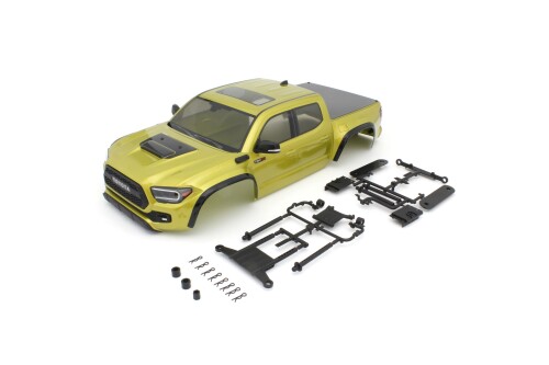 京商 2021トヨタタコマTRD Proエレクトリックライムデコレーションボディ RCモデル用パーツ KBB002EL