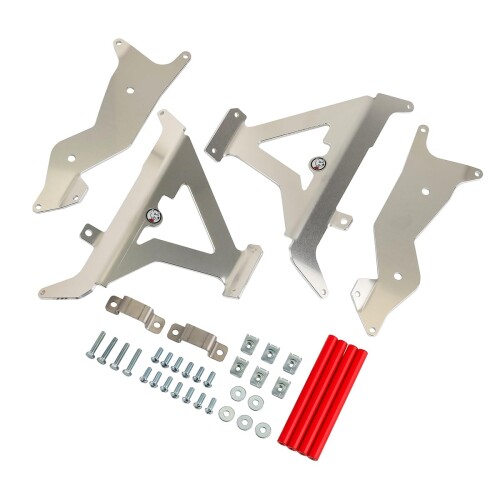 AXP ラジエターガード CRF250R 22-24 CRF450R 21-24 レッド AX1598