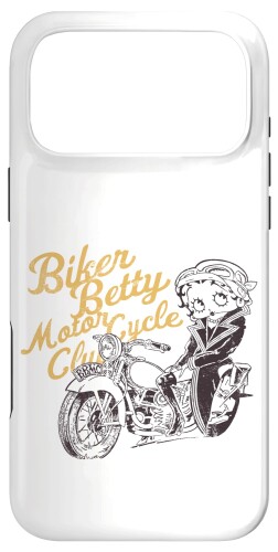 Betty Boop BBMC バイカー ベティ スマホケース iPhone 17 Pro Max 用