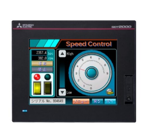 三菱電機(MITSUBISHI ELECTRIC) グラフィックオペレーションターミナルGOT2000シリーズ 表示器GOT2000 タッチパネルディスプレイ GT21本体 画面サイズ5.7型 カラー液晶 GT2105-QTBDS