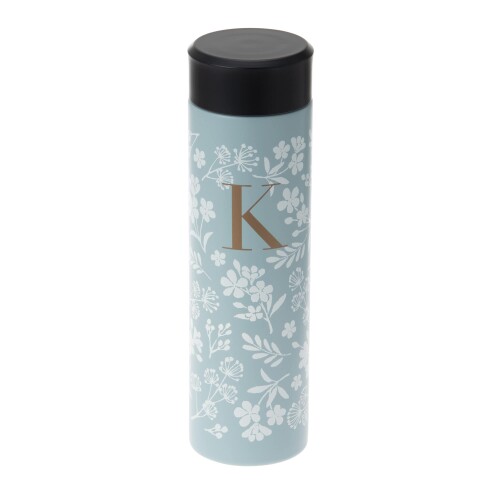 maebata fluffy veil フラフィーベール イニシャル 超軽量ステンレスボトル(K) 370ml 68611 ≪fluffy veil(フラフィーベール)≫草花がふわふわ舞っている様子と、優しげなカラー&ベールをまとって落ち着いた気持ちで過ごせるよう思いを込めました。 オフィスや自宅でお使いいただける、ギフトにもぴったりなイニシャルアイテムです。 真空耐熱二重構造のステンレスボトル。保温・保冷機能付きで長時間飲み頃温度をキープします。 ボトル本体の重量が約165gと超軽量なため持ち運びに便利。 毎日お使いいただけるステンレスボトルです。 イニシャルつきのおしゃれなタンブラー。 商品コード20063824480商品名maebata fluffy veil フラフィーベール イニシャル 超軽量ステンレスボトル(K) 370ml 68611型番68611サイズ370 mlカラーK※他モールでも併売しているため、タイミングによって在庫切れの可能性がございます。その際は、別途ご連絡させていただきます。※他モールでも併売しているため、タイミングによって在庫切れの可能性がございます。その際は、別途ご連絡させていただきます。