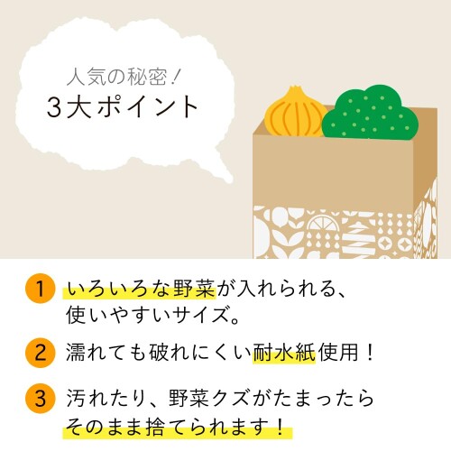 ネクスタ 収納袋 野菜 保存 紙製 ストッカー レモン柄(eco)5枚入×5セット 日本製 ...