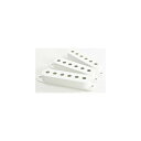 Fender パーツ Pickup Covers, Stratocaster(R) White