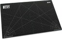 グリーンスタッフワールド(Green staff world) 折り畳みカッターマット A3サイズ ブラック ホビー用工具 GSWD-4135(3)