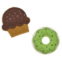 ファッド・プラス (FAD+) フェルト・トイ/ブラウンカップケーキ&ドーナツ その他 ブラウン 猫