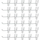 ユノックス ワイヤーネット用フック 9cm (B品) 30本セット ワイヤーネット・メッシュパネル専用のフック 陳列 展示 ディスプレイ 収納