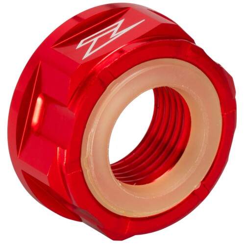 ジータレーシング(ZETA RACING) CRF250L/L(S)/RALLY/RALLY(S) (MD47) '21-25 他 アクスルナット リヤ M16x27-P1.5 H13L レッド セルフロック機能付き ダートフリーク DIRTFREAK F8211