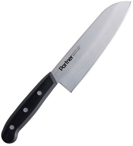 下村企販 三徳包丁 163mm 食洗機対応 お手入れ簡単 ステンレス 切れ味がいい 肉 魚 野菜 パートナー 燕三条 42990 サイズ(約):全長28.5cm、刃渡り16.3cm、刃幅4.4cm 本体重量(約):106g 素材・材質:刀身/ステンレス刃物鋼、柄/ポリプロピレン(耐熱110度)・ナイロン(耐熱180度) 生産国:日本 食器洗浄機:使用可 野菜 ■肉切りなどに適している 使いやすさと切れ味を追求 商品コード20076220502商品名下村企販 三徳包丁 163mm 食洗機対応 お手入れ簡単 ステンレス 切れ味がいい 肉 魚 野菜 パートナー 燕三条 42990型番42990サイズ163 mmカラー13.)パートナー 165mm(食洗機対応)※他モールでも併売しているため、タイミングによって在庫切れの可能性がございます。その際は、別途ご連絡させていただきます。※他モールでも併売しているため、タイミングによって在庫切れの可能性がございます。その際は、別途ご連絡させていただきます。
