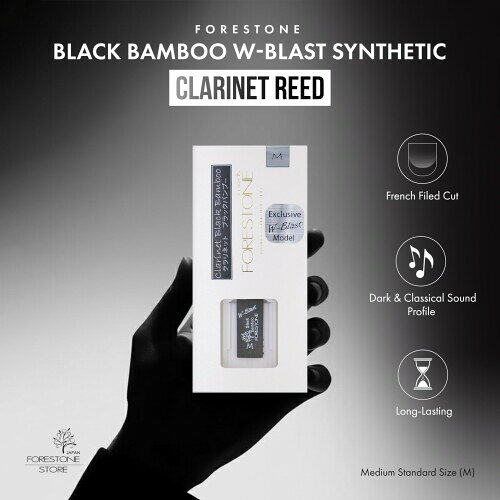 FORESTONE フォレストーンリード Black Bamboo W-Blast B♭クラリネット用 FBWCM