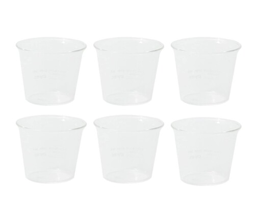 PYREX パイレックス プリンカップ 100ml Blow ブロー 6個セット 耐熱ガラス 電子レンジ対応 食洗機対応 CP-1884