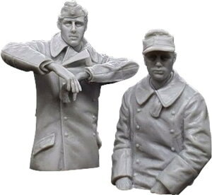 エー・アール・ティー・オー プロダクション 1/35 第501重戦車大隊 タイガー2 無線手・操縦手 半身像 レジンキット ARP35025