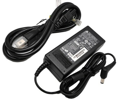 DELTA 65W 19V 3.42A acアダプター HP モニター 交換用 Pavilion 22cwa 23bw 23cw 23fi 23tm 23xi 23xw 25xi 27xw ASUS VH249HR VG245H MS226H 対応 外径 5.5mm 内徑 2.5mm(2.0)