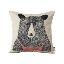 ジュビリー(Jubilee) ジムボバート クッションカバー 45×45cm Bear Mom