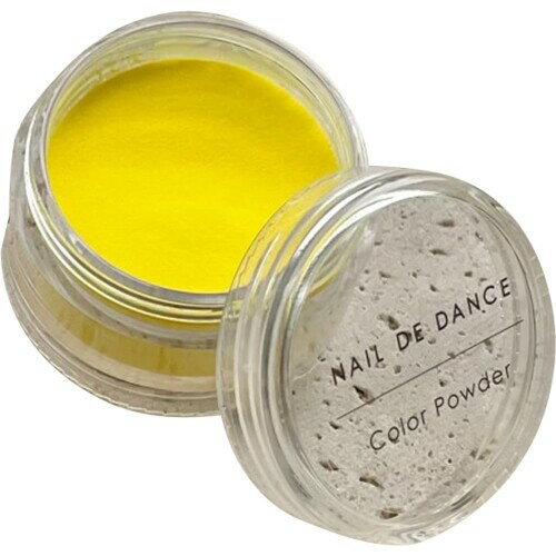 NAIL DE DANCE カラーパウダー YL-104 5g アクリルカラーパウダー 商品紹介 超高発色なカラーパウダー。 色ムラになりにくく、3Dアートやエンボスアートにはもちろん、薄づきでも発色するため、デザインスカルプチュアにも最適です。 色鮮やかなビビットカラーシリーズ。 ※デザインスカルプチュアにご使用の際は上からクリアパウダー等でオーバーレイをして仕上げることをお勧めします。 ※容器のネジ部分の溝にパウダーが付着した場合はパウダーを払ってからキャップを閉めてください。 安全警告 ■用途以外に使用しないでください。 ■爪に異常がある場合には、ご使用をお止めください。 商品コード20081676511商品名NAIL DE DANCE カラーパウダー YL-104 5gカラーイエロー※他モールでも併売しているため、タイミングによって在庫切れの可能性がございます。その際は、別途ご連絡させていただきます。※他モールでも併売しているため、タイミングによって在庫切れの可能性がございます。その際は、別途ご連絡させていただきます。