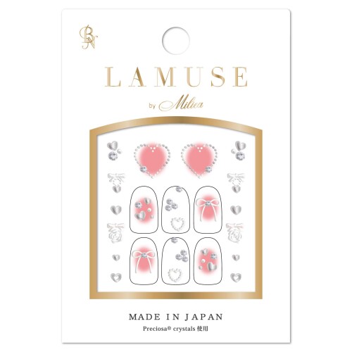 LAMUSE(ラミューズ) ジュエリー MIX ネイルシール LMS-08 (1シート)
