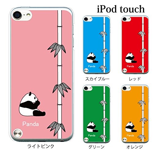 +S iPod touch 第6・第7世代 ケース パンダ 竹 ハードケース クリア 1011-GR +S iPod touch 第6・第7世代 ケース パンダ 竹 ハードケース クリア 1011-GR