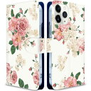iitrust Galaxy S21 5G ケース 手帳型 Galaxy S21 ケース SC-51B galaxys21 ケース ギャラクシーS21ケース 耐衝撃 カメラ穴 合皮レザー スタンド機能 カードホルダー コウシンバラ シンプル フラワー