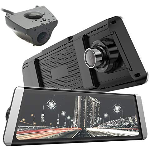 前後カメラ ドライブレコーダー デジタルインナーミラー Gセンサー 広角 2カメラ HD GPS 暗視 駐車監視 SD 32GB 付属 (DMDR-22)
