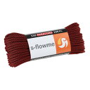 スフローム(s-flowme) パラコード 7芯 4mm x 30m 全60色 耐荷重 250kg クラフト パラコード アクセサリー アウトドア キャンプ テント タープ 用固定用紐 ガイロープ ロープ M11 ブラック/レッド スフローム(s-flowme)のCamoPara(カモパラ)は汎用性が高いポリエステル製4mm 12芯を採用したパラコードです。 優れた耐久性と柔軟性があり、テントやタープの設営時のガイロープとしてはもちろん、パラコードブレスレッドなどアクセサリーの制作にも最適です。 素材は紫外線に強く水にも強いポリエステル製。水を吸いにくい性質のため雨天でのキャンプにはもちろん、野営、狩猟、カヌー、ハイキング、防災アイテムとしても最適です。 【商品詳細】サイズ:4mm x 30m　内芯:7芯　重量:約270g　材質:ポリエステル　耐荷重:約255kg ※使用制限(登山・クライミングなど加速度的に荷重のかかるご使用はできません) 説明 優れた耐久性と柔軟性があり、テントやタープの設営時のガイロープとしてはもちろん、パラコードブレスレッドなどアクセサリーの制作にも最適です。素材は紫外線に強く水にも強いポリエステル製。水を吸いにくい性質のため雨天でのキャンプにはもちろん、野営、狩猟、カヌー、ハイキング、防災アイテムとしても最適です。 商品コード20064036519商品名スフローム(s-flowme) パラコード 7芯 4mm x 30m 全60色 耐荷重 250kg クラフト パラコード アクセサリー アウトドア キャンプ テント タープ 用固定用紐 ガイロープ ロープ M11 ブラック/レッド型番sf-paracord550-7サイズ4mmx30mカラーM11 ブラック/レッド※他モールでも併売しているため、タイミングによって在庫切れの可能性がございます。その際は、別途ご連絡させていただきます。※他モールでも併売しているため、タイミングによって在庫切れの可能性がございます。その際は、別途ご連絡させていただきます。