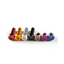 DURA-BOLT(デュラボルト) タンクキャップ クリスタルボルト HONDA 7穴用 スワロフスキー使用 レッド DBTC001R