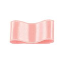 RibbonBon シルクシングルサテンリボン #003 ミスティーローズ 18mm幅 巻(30m) 9サイズ50色展開