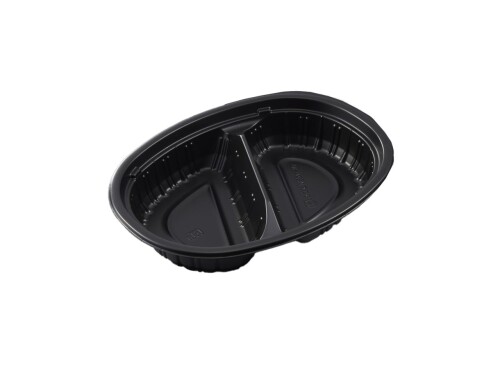 中央化学 冷凍自販機対応容器 耐寒CTフロズK19-13 BK 身 (185×125×45mm) 50枚入