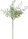 ポピー(Popy) 造花 ユーカリピック ホワイトグリーン 全長20cm・幅11cm FG-4935W/G