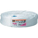 TRUSCO(トラスコ) PPロープ 6mm×200m 白 PP-6200×5巻