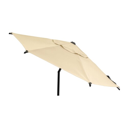 タカショー 日よけ パラソル 屋外 ガーデンパラソル 替布 2.3m ベージュ カフェ風 アウトドア ポリエステル製 SHR-S23BEK