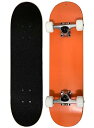 NEW STREET MOVE スケートボード スケボー コンプリート 27inch Skateboard LBST0013 (オレンジ)
