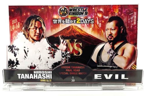 新日本プロレスリング 棚橋 弘至 vs EVIL/WRESTLE KINGDOM19対戦記念 アクリルスタンド 6172062880