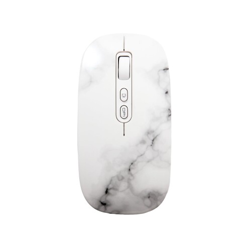 EGRET 女性向けかわいいマウス Bluetooth5.0/3.0/2.4G 3モード対応 ワイヤレス おしゃれ（PrettiE） (水墨)