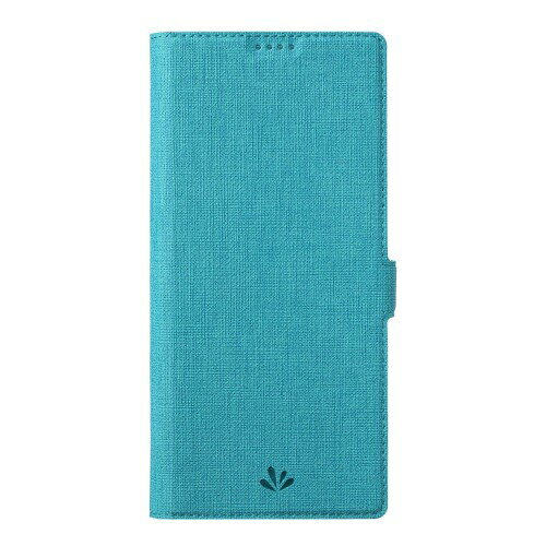 Smartist ViLi Galaxy S24＋ S24 Plus 対応 手帳型 横マグネット式 薄型 スリム 軽量 シンプル スタンド機能 カード収納 付き ケース ターコイズ ブルー CGAS24P-BFVL-K-BU
