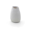 丸伊製陶 信楽焼 へちもん 花瓶 フラワーベース 大 14.5cm 木の実 雪白 陶器 MR-11-7316
