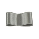 RibbonBon シルクシングルサテンリボン #052 スレートグレイ 15mm幅 巻(30m) 9サイズ50色展開