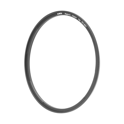 KANI 95mm マグネットクイックリリース Magnetic Adapter ring S95-M95 レンズ側単品 ローレット付 空転防止機構付 黒枠 フィルターアクセサリ アルミ製 818461