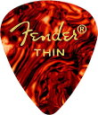 Fender ピック 451 Shape, Shell, Thin (12 Count)