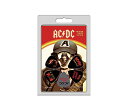 Perri's/ペリーズ LP-ACDC2 AC/DC ギターピック6枚セット