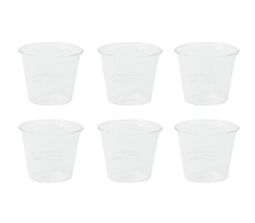 PYREX パイレックス プリンカップ 80ml Blow ブロー 6個セット 耐熱ガラス 電子レンジ対応 食洗機対応 CP-1883