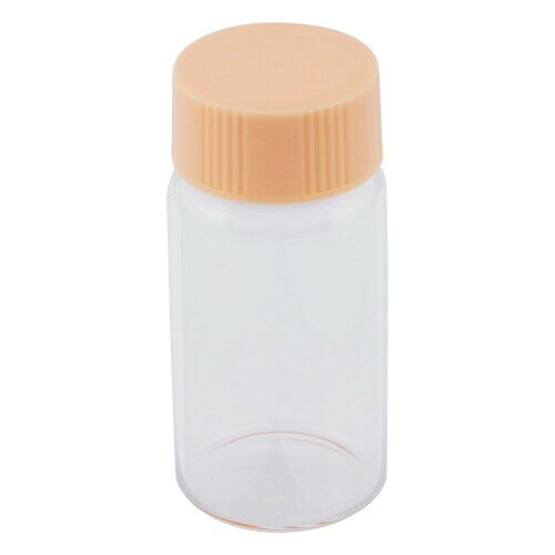 マルエム CCスクリュー管 透明 オレンジキャップ 20mL 50本入り /3-4942-07
