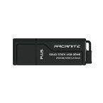 ARCANITE PLUS, 250GB 外付SSD (USBメモリ) USB 3.2 Gen2 UASP SuperSpeed+, 最大読出速度600MB/s、最大書込速度260MB/s