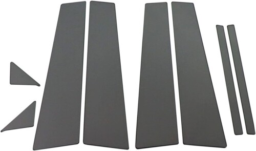 BRIGHTZ レガシィB4 BM9 BMM BMG 超鏡面ステンレスブラックメッキピラーパネル バイザー無用 8PC レガシ レガシー レガシィ レガシィー レガシイ レガシイー B4 BM